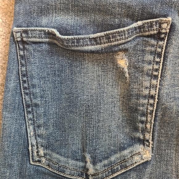 CITIZENS OF HUMANITY Rocket High Rise Skinny Distressed Jeans Size 29 - Picture 7 of 13